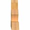 Ekena Millwork Richland Rough Sawn Timber Gable Bracket, Western Red Cedar, 60"W x 25"H x 6"D x 6"F, 10/12 Pitch GBW060X25X0606RIC00RWR - alternate 5